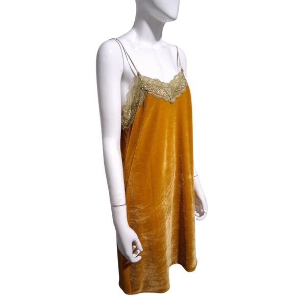 Y2K Aratta Velvet Dreams Womens size Small Lace Fairycore Romantic Whimsi Dress - Picture 2 of 12